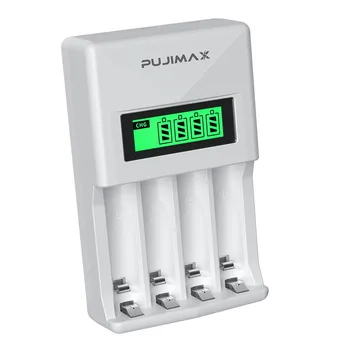 PUJIMAX 1.2 V 4slot Incarcator Universal acumulatori AA AAA Baterii Reîncărcabile Cu Cablu USB Pentru Lectronic Echipamente Lanterna Jucărie Imagine 2