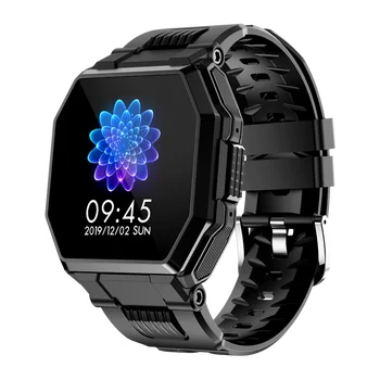 Ceas inteligent Femei Bărbați Stil Militar Sporturi în aer liber, Ritm Cardiac Fitness Tracker Apel Smartwatch Brățară Inteligentă pentru Android IOS Imagine 2