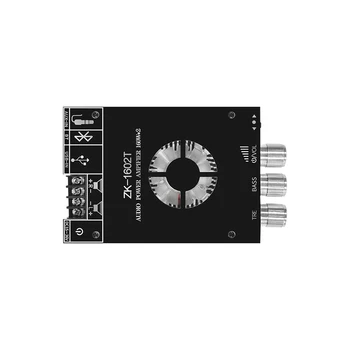 ZK 1602T TDA7498E Bord Amplificator Modul 160WX2 Mare Și Reglare Bass Bluetooth Audio Amplificator de Putere de Bord Modulul Imagine 2
