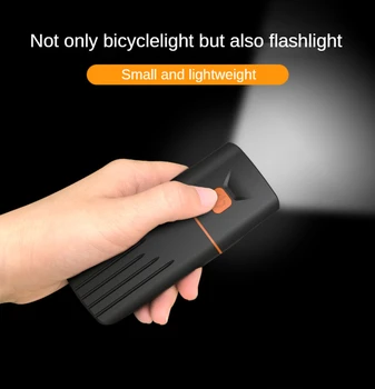 TK3 USB Reîncărcabilă Lumina Bicicleta Bicicleta Lanterna LED-uri Puternice Lanterna Portabil pentru Noapte de Echitatie Imagine 2