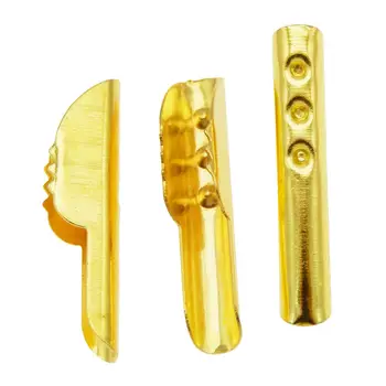 50PCS Metal Ghimpi de Metal se Termină Bijuterii Pentru a Face Ghimpată Cabluri Constatările de Culoare de Aur Artizanat lucrate Manual Accesorii en-Gros Imagine 2