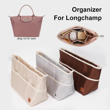 Introduce Geanta Organizator Pentru Longchamp LE PLIAGE Tote Sac de Machiaj Linie Călătorie Interioară Geanta de Depozitare Husă Geantă de mână, Geanta Shopper Shaper Imagine 2