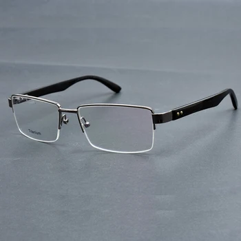 2022 Clasic de Afaceri rama de ochelari Bărbați Femei Unice realizate Manual Naturale Corn de Bivol Optice ochelari baza de prescriptie medicala ochelari de vedere Imagine 2