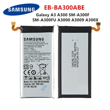SAMSUNG Orginal EB-BA300ABE 1900mAh Baterie Pentru Samsung Galaxy A3 A300 SM-A300F SM-A300FU A3000 A3009 A300X Telefon Mobil Imagine 2