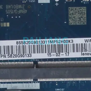 PAILIANG Laptop placa de baza Pentru LENOVO Ideapad B40-30 N2840 ainboard LA-B102P 5B20K57295 DDR3L tesed Imagine 2