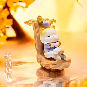 Forbidden City Pisica Care Zboară Spre Lună Orb Cutie Kawaii Cifrele De Acțiune Mister Cutie Model De Păpușă Gril Cadou De Ziua Caixas Supresas Imagine 2