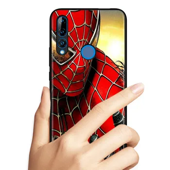 Marvel Veninul Spiderman Pentru Onoare 60 50 30 20 20 10 9 9X 9A 9C X8 8A Pro Plus Lite 4G 5G Silicon Moale Neagră Caz de Telefon Imagine 2