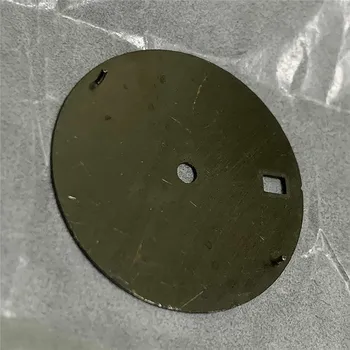 Retro 28.5 mm Cadran de Ceas Verde Luminos rotativ pentru NH35/NH36 Mișcare Automată Ceas de Reparații Piese Imagine 2