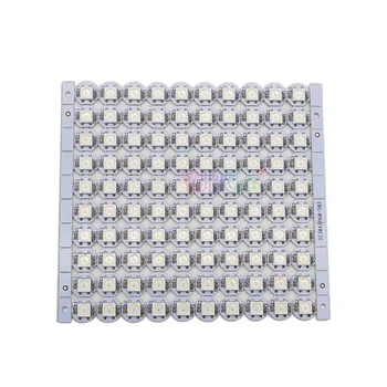 100 de bucăți WS2812B LED Chips-uri si Radiator Built-in WS2811 IC/SK6812 IC Bord cu LED-uri de 5V SMD 5050 RGB/RGBW/RGBWW Pixeli Digitale module Imagine 2