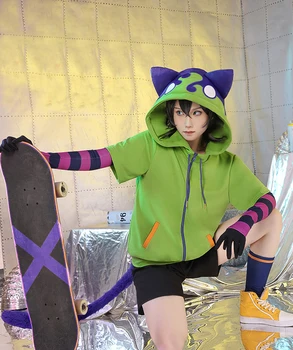Anime SK8 Infinity Cosplay Miya SK Opt Reki Kyan Petrecere Costum Anime SK8 Infinity Cosplay Chinen Miya Skate Board Imagine 2