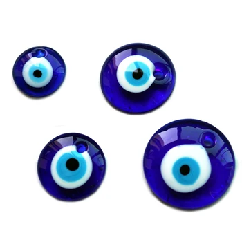 Noroc Ochi de Sticlă Albastru turcesc deochi Pandantiv Charm pentru Brățară Colier Agățat de Perete Moda Bijuterii Accesorii LE751