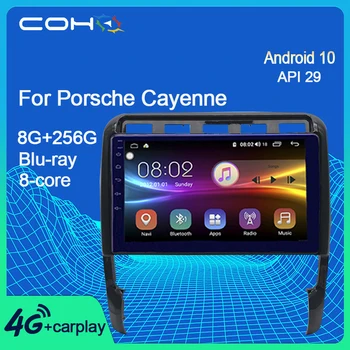 COHO Pentru Porsche Cayenne 2002-2010 Radio Auto Multimedia GPS Navigatie Stereo Android 10 6+128G