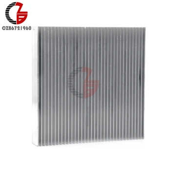 Diymore de Aluminiu radiator de Răcire 90x90x15mm LED de Putere Tranzistor IC DC Instrumente