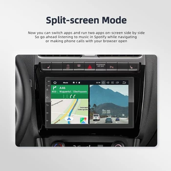 Podofo 2 Din Android 10.0 Radio Auto Audio Stereo AI GPS Carplay Multimedia Player Video Pentru VW, Nissan, Hyundai, Toyota CR-V KIA