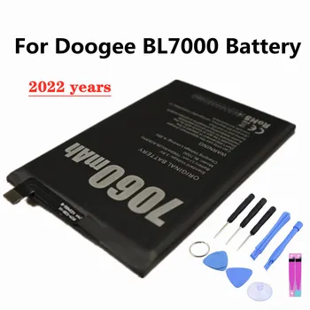 2022 ani Nou Original 7060mAh Baterie BL7000 Pentru DOOGEE BL 7000 de Înaltă Calitate Înlocuire Baterii + Instrumente