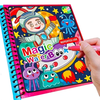 Copilul Drawing Tablet Jucării Reutilizabile Carte De Colorat Magic Pictura Cu Apa Pix Magic Water Book Senzoriale Educație Timpurie De Jucării Pentru Copii