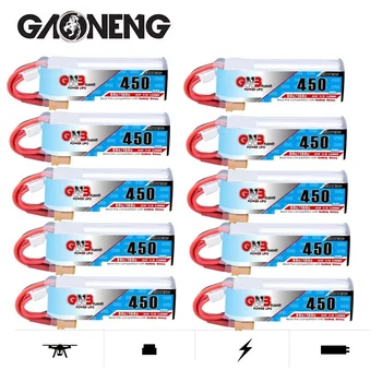 1/10buc Gaoneng BNG 11.1 V 450MAH 3S 80C/160C Acumulator Lipo XT30U-F Plug pentru iFlight CineBee Interioară Cine Tuși BetaFPV Drone RC