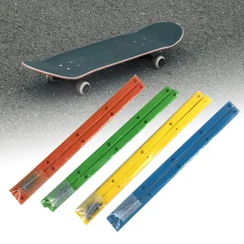 2x Marginea Benzi de Protecție Punte Longboard Coaste Curea Curea Echipamente Skateboard Rails Șine de Diapozitive pentru Sporturi în aer liber Skate Board