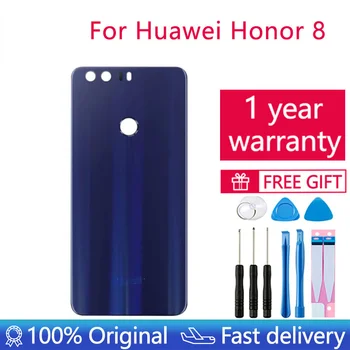 Nou Pentru Huawei Honor 8 Onoarea 8 Lite Baterie Capac Spate Usa Spate Honor8 Lite Panou De Sticlă De Locuințe Caz Stick Adeziv Înlocui