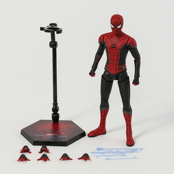 Cumpara online ZD Jucarii Spiderman Nici o Modalitate de Acasă Modernizate / Integrat / Negru si Aur Costum 7" figurina Colectie Model de Jucărie \ Actiune Si Jucărie Cifre / A-ztech.ro