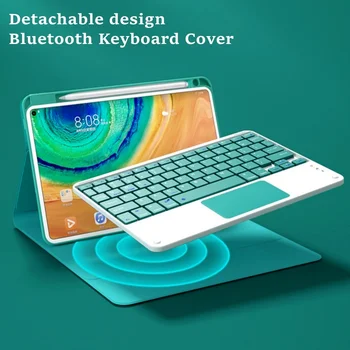 Pentru Samsung Galaxy Tab 10 1 2019 Caz Caz de Tastatură Comprimat Trackpad-ul Touchpad-ul Keyboard Cover pentru Samsung SM-T510 T515