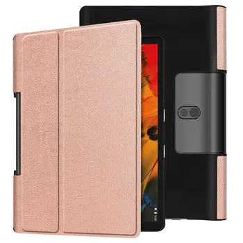 Pentru Yoga Lenovo Smart Tab Yoga Tab 5 YT-X705 Tablet 10.1 inch, Smart Cover Maneca Cazul 2 Pliabil Slim Flip Stand Titular