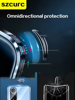 Pentru Huawei Mate 50 Pro Caz. NOI 360° Protecție Completă Magnetic de Adsorbție telefon de Sticlă acoperi nova 10 9 8 7 Hua Wei Mete40 30
