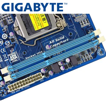 Folosit GIGABYTE GA-B75M-D3V Placa de baza Desktop B75 Socket LGA 1155 i3 i5 i7, DDR3 32G Micro ATX