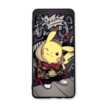 Monstru de buzunar Pikachu Pokemon Caz de Telefon Pentru Samsung Galaxy A73 A53 A13 A03S A52 A72 A12 A81 A30 A32 A50 A80 A71 A51 A31 5G