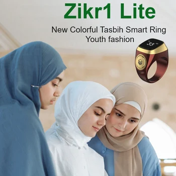 5.1 Electronice Contoare Digitale Bluetooth-compatibil pentru Iqibla APP 20mm/18mm Alarmă de Vibrație 0.49 Inch Display OLED pentru Musulmani