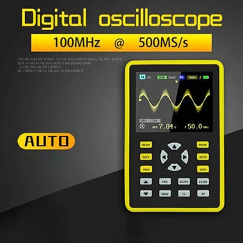 2.4-Inch 5012H Ips Ecran de Osciloscop Digital 500Ms/S Rata de esantionare 100Mhz Analogice de Bandă Sprijină Undă de Stocare