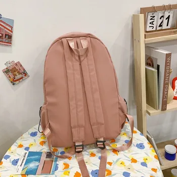 Japoneze Femei De Moda Rucsac Kawaii Urechi De Iepuras Sac De Școală Pentru Fete Nylon Rezistent La Apa Voiaj Rucsacuri De Mare Capacitate Bookbags Imagine 2