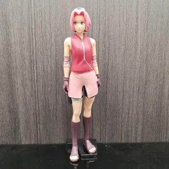 Anime Naruto Acțiune Figura Shippuden Haruno Sakura Figura 26cm PVC Modelul de Colectare de Jucării Decor Papusa Cadou de Crăciun Pentru Copii Imagine 2