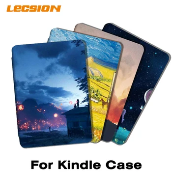 Kindle Caz Pentru Noul Kindle 10 2019 2020 generația a 6-Inch 2018 Paperwhite 4 3 2 1 E-Book Cover din Piele Protector Caz Capa Imagine 2