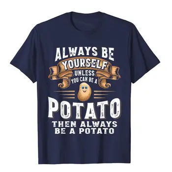 Cartofi Tricou Drăguț Cartofi Tricou Amuzant Cartofi Tricou Cadouri Tee Tricou Tineresc, Din Bumbac Tineri Topuri Tricou Anglia Mai Recente Top T-Shirt Imagine 2