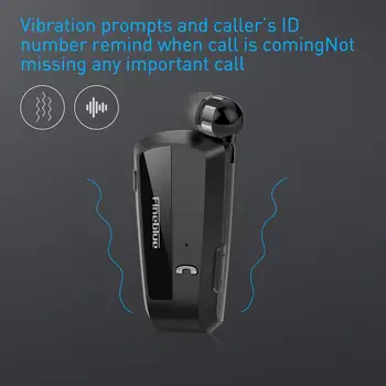 2021 Fineblue F990 Mini set cu Cască Bluetooth 5.0 Portabil de Muzică Sport Driver Cască Telescopic Clip earbud Vibrații F2 F920 F910 Imagine 2