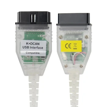 Pentru BMW K-DCAN Comutator de Diagnosticare OBDII Cablu K+DCAN USB Interfață Ediabas-K D POATE de Diagnosticare OBD2 Scanner FT232RL Imagine 2