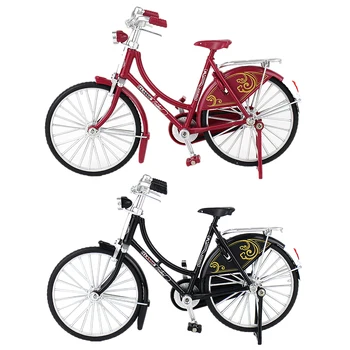 Noul Mini 1:10 Aliaj Model Biciclete Metal Turnat Sub Presiune Cu Degetul Munte Simulare De Curse De Biciclete Pentru Adulți De Colectare De Jucării Pentru Copii Cadouri Imagine 2