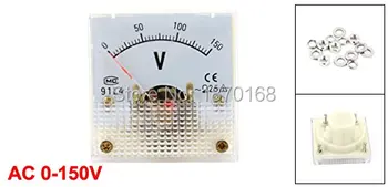 91L4 150V AC 300V 450V Analogic de Panou Volt Tensiune Metru Voltmetru Indicator Imagine 2