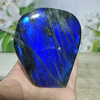Naturale Galben Albastru Lumina Labradorit Stone Piatră Prețioasă Și De Cristal Original Slefuire Meditație Chakra Reiki Decor Acasă Imagine 2