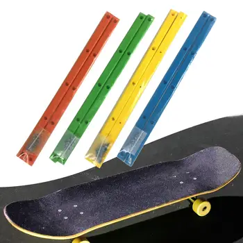 2x Marginea Benzi de Protecție Punte Longboard Coaste Curea Curea Echipamente Skateboard Rails Șine de Diapozitive pentru Sporturi în aer liber Skate Board Imagine 2