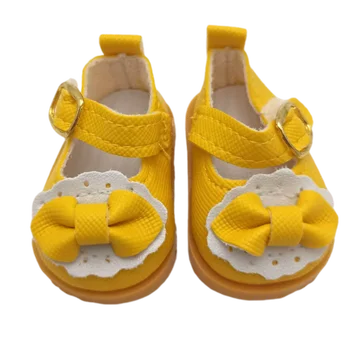 5.5 cm x 2.5 cm Mini Pantofi Papusa Jucării Cizme de Zapada Pentru EXO 1/6 BJD YOSD Papusa Accesorii Imagine 2