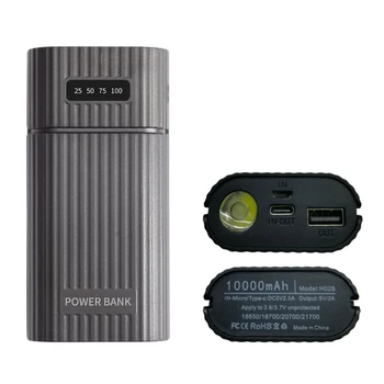 Baterie 18650 Incarcator DIY Power Bank 2x18650 Incarcator USB pentru Telefoane Mobile Imagine 2