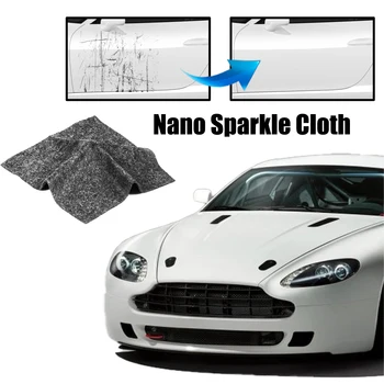 1 buc Nano Strălucire Pânză de Restaurare Lucios Vopsea Auto Nano Magic Pânză Scratch Remover Artefacte cu Ușurință Vopsea de Reparații Zgârieturi Imagine 2