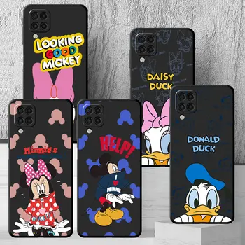 Disney Mickey Mouse Donald Caz pentru Samsung Galaxy A71 A51 4G A11 A21s A12 A52 5G A72 A32 A13 A22 Lux Silicon Telefon Coque Imagine 2