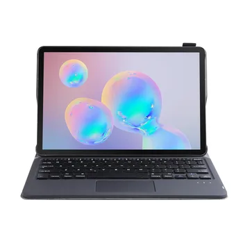 Pentru Samsung Galaxy Tab 10 1 2019 Caz Caz de Tastatură Comprimat Trackpad-ul Touchpad-ul Keyboard Cover pentru Samsung SM-T510 T515 Imagine 2