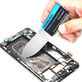 Quping Demontați Oțel Inoxidabil Card Ecran LCD de Deschidere Instrument de Telefon Mobil Demontați Despachetarea Instrument de Reparare Pentru Smartphone Imagine 2