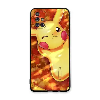Monstru de buzunar Pikachu Pokemon Caz de Telefon Pentru Samsung Galaxy A73 A53 A13 A03S A52 A72 A12 A81 A30 A32 A50 A80 A71 A51 A31 5G Imagine 2