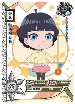 Japonez Naruto Card Cutie Anime Naruto, Eroul Card Sasuke Personaj de Carte Rară, de Colecție, Film Anime Periferice Jucărie pentru Copii Imagine 2